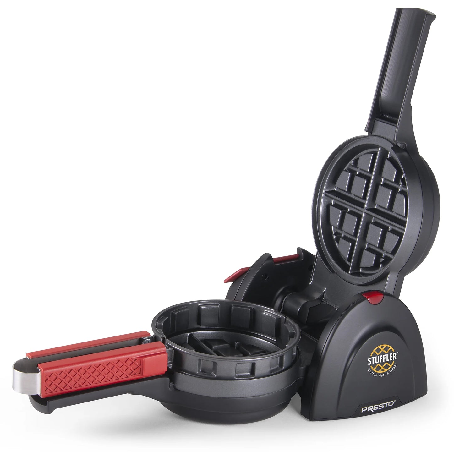 Stuffler Electric Stuffed Waffle Maker – Make Sweet or Savory Stuffed Waffles at Home (Model 03512)