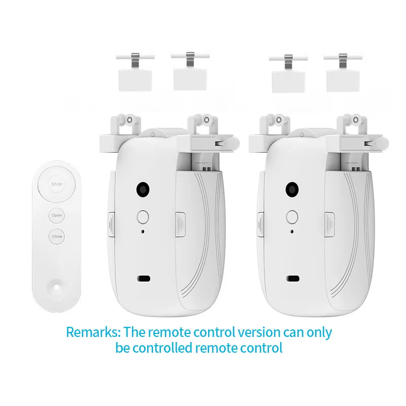 Smart for Home Curtain Opener Electronic Rome/T/U Track Curtain Motor Robot Remote Button Control Automatic Curtain Opener