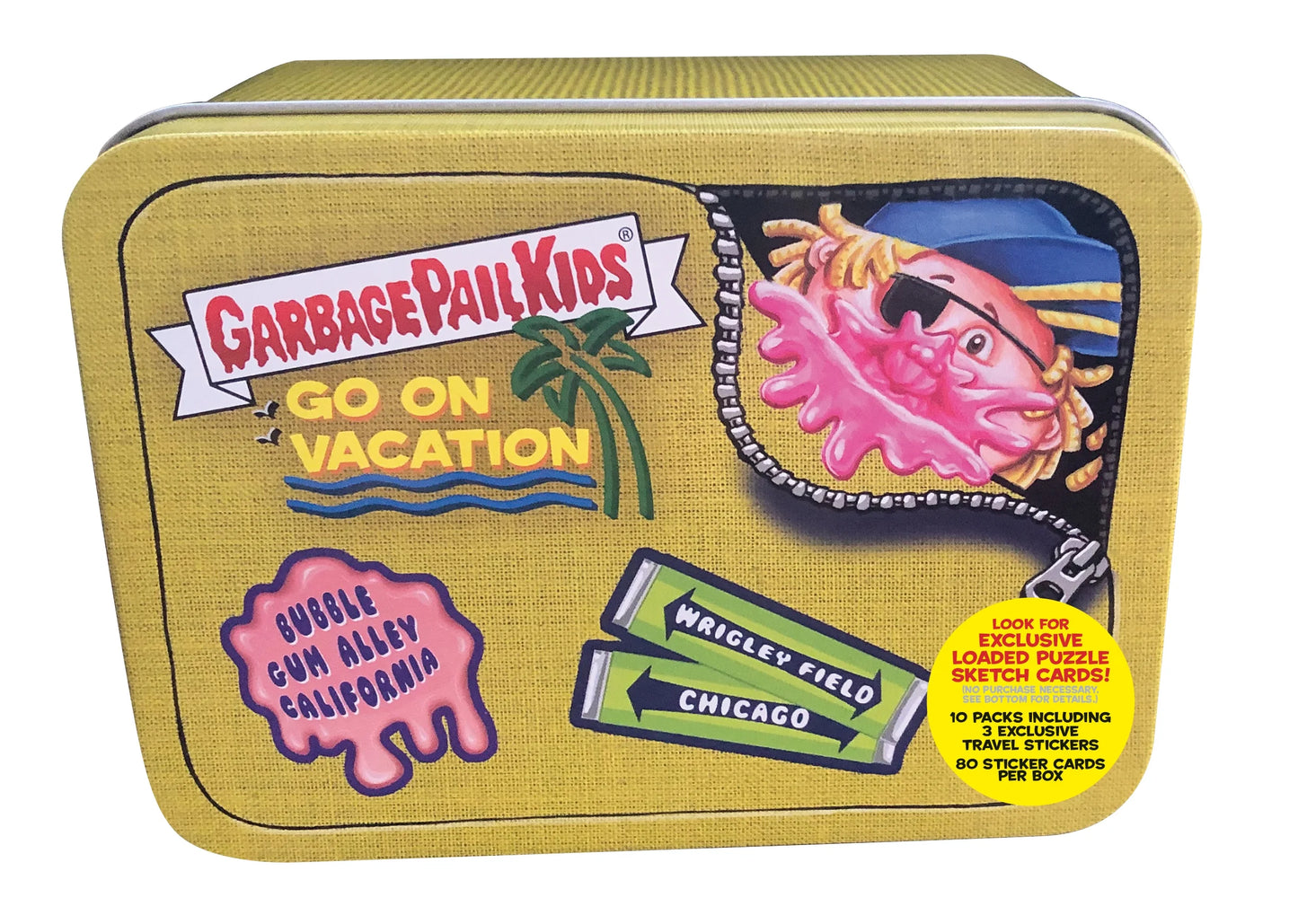 21 Trading Cards Garbage Pail Kids Series 2 Tin - Randomly Selected