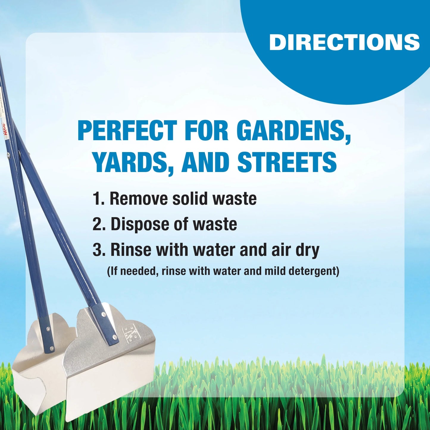 Dog Rake Sanitary Pooper Scooper (1 Count)