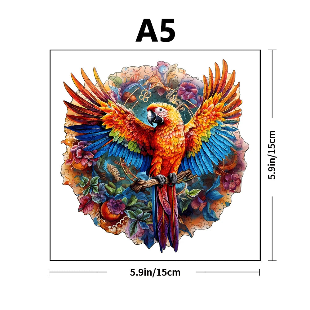 Beautiful Hummingbird Wooden Puzzle - Perfect Home Decoration and Holiday Gift Creative Puzzle for Adults and Children'S Puzzle