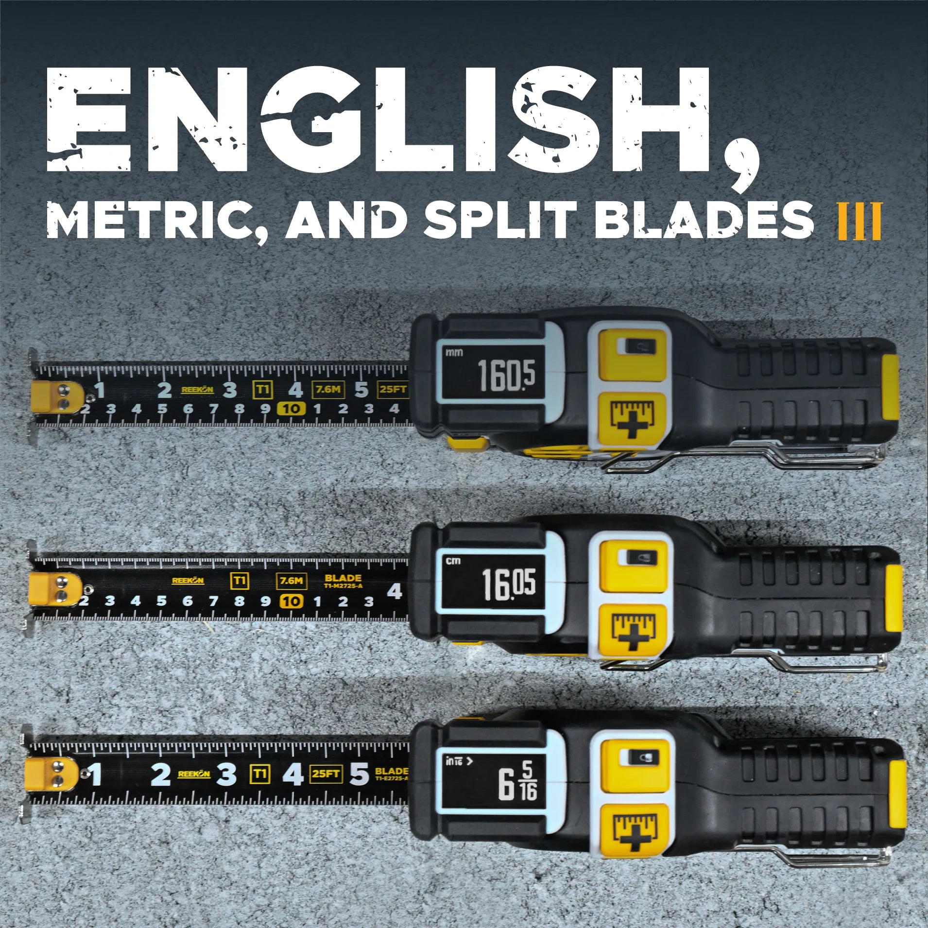 T1 Tomahawk Digital Tape Measure
