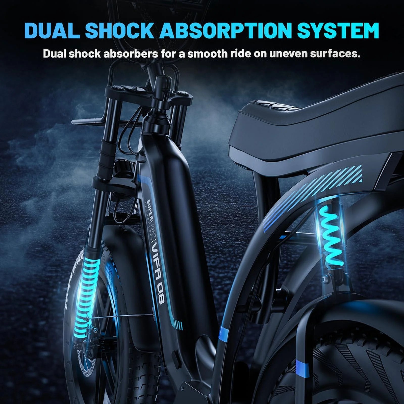 Electric Bike for Adults, 20" Electric Mountain Bike 750W 31 MPH, 48V 20Ah Battery, UL2849