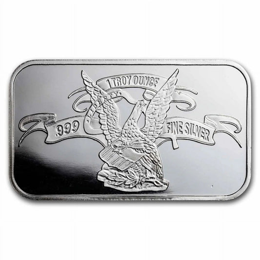 1 Oz Silver Bar -  (Original Design)